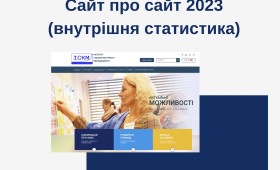 Сайт про сайт 2023 (внутрішня статистика)